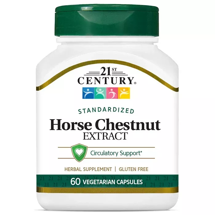 Horse Chestnut Seed Circulatory Support Extract, 60 Capsules