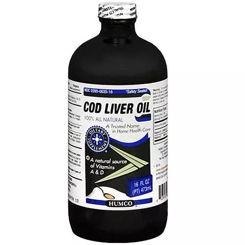 Humco Cod Fish Liver Oil 16 oz