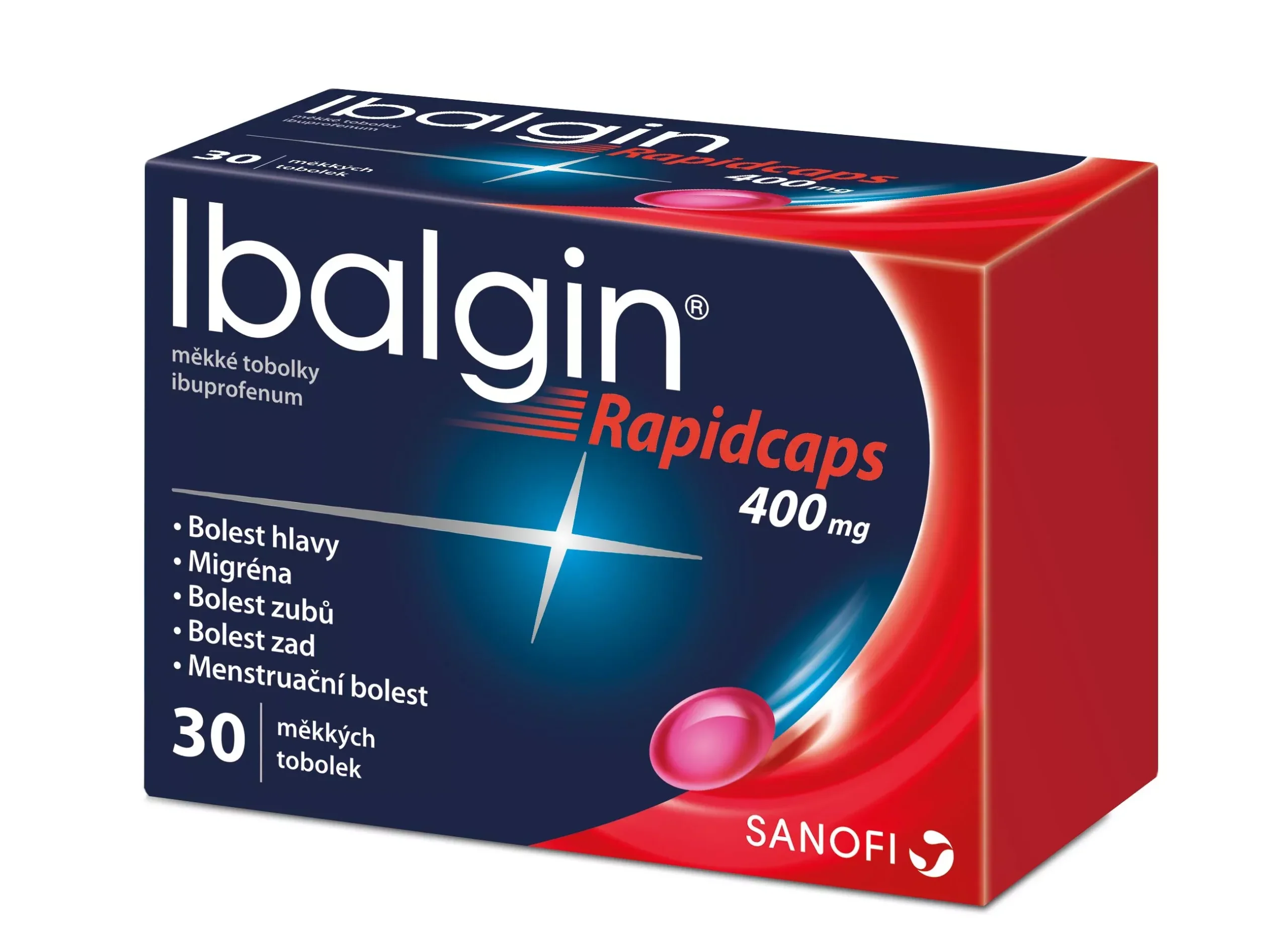 Ibalgin Rapidcaps 400 mg 30 soft capsules