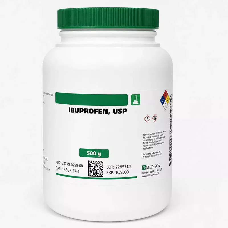 Ibuprofen API Powder USP For Compounding