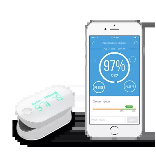 iHealth Air Wireless Fingertip Pulse Oximeter [Bluetooth]