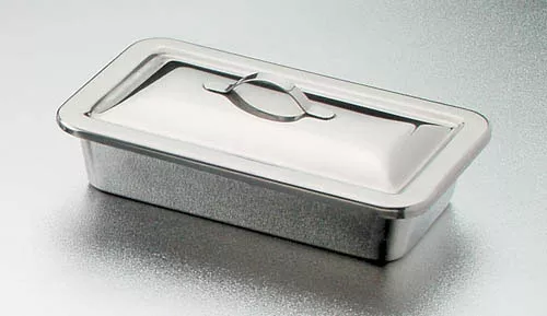 Instrument Tray W/ Lid 8-1/2 X 4-1/2X 1 1/2