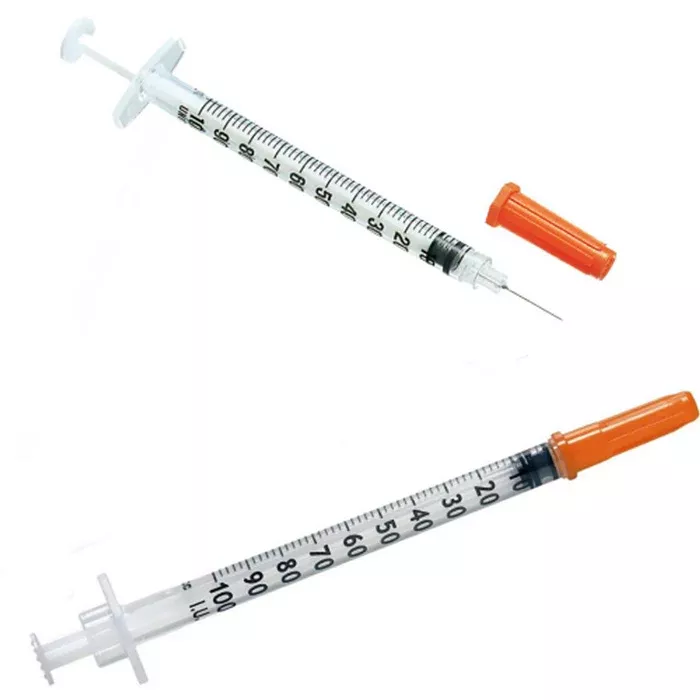 Insulin Syringes 31 g x 8 mm, 1 mL with Ultra-Fine Needle 100/box Embecta 328418