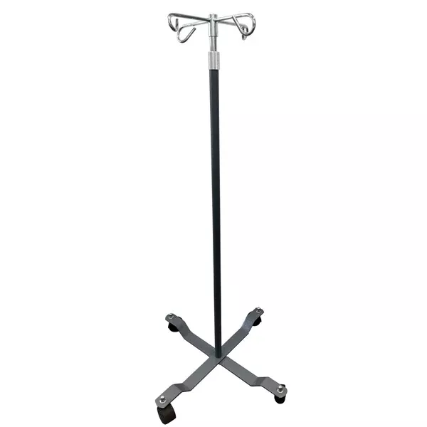 IV Pole with 4-legs and 4-Hooks