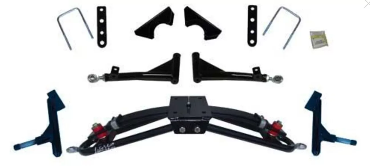Jake’s Club Car Precedent 4″ Double A-arm Lift Kit (Years 2004-Up)