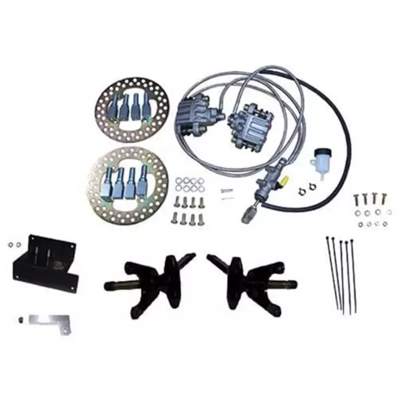 Jake’s Front Disc Brake Kit for Club Car Precedent & DS (1981-2004.5) | Long Travel