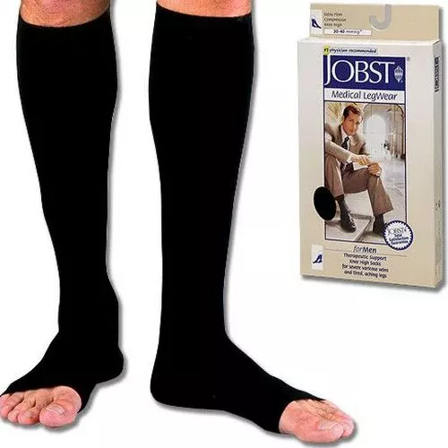 Jobst For Men 30-40 OT Knee-HiBlackXL