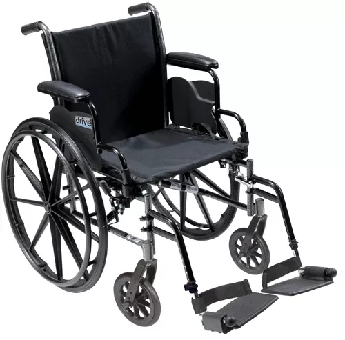 K3 Wheelchair Ltwt 18w/DDA & S/A FootrestsCruiser III