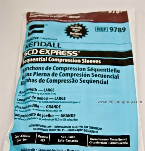 Kendall SCD Express 9790 Knee High Sleeves (X-Large)