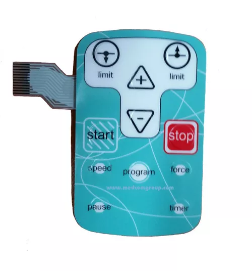 Kinetec Spectra Knee CPM bottom touchpad