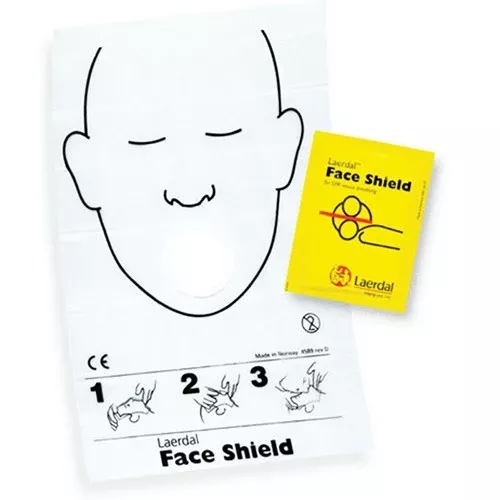 Laerdal Disposable CPR Face Shield Barriers EACH