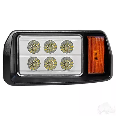 LED Headlight Assembly, Driver Side, Club Car DS 93+, 12-48V