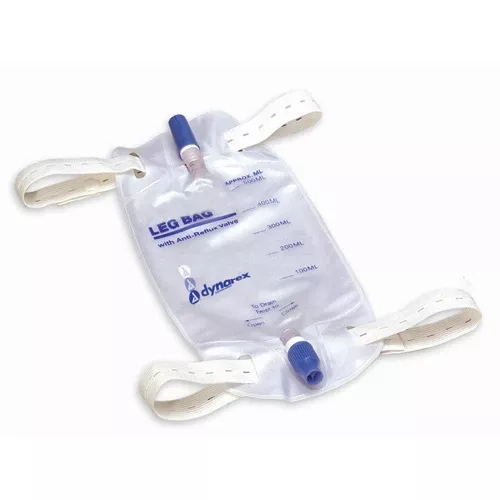 Leg Bag-Medium600 ml w/Valve Bx/12