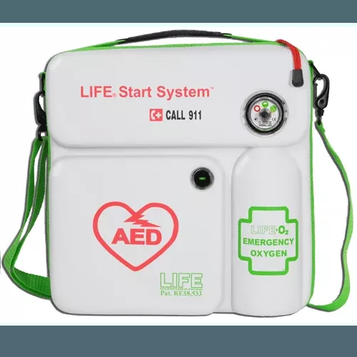 LIFE StartSystem Portable Emergency Oxygen Tank with Wall Mount Case (Ship 3-5 Days)
