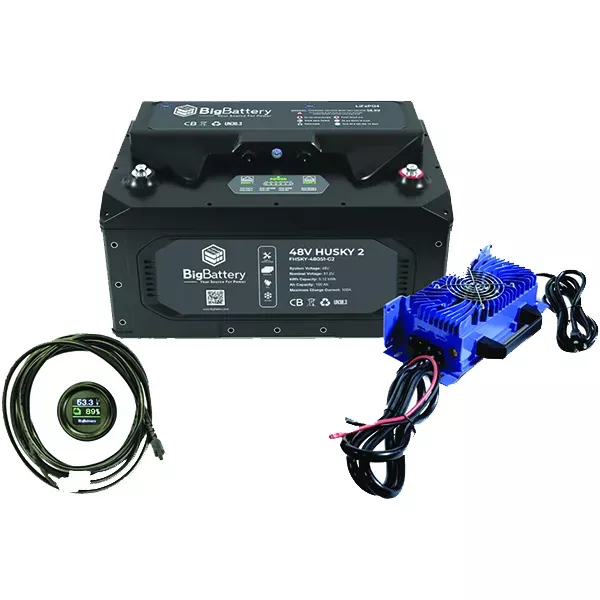 Lithium Battery, BigBattery 48V Husky 2 Kit, Universal Fit