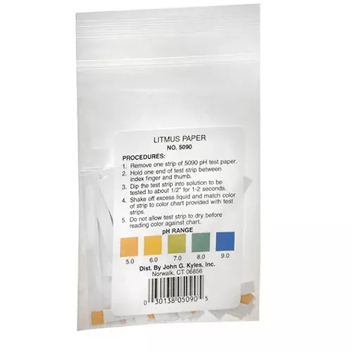 Litmus pH Testing Paper with Color Chart