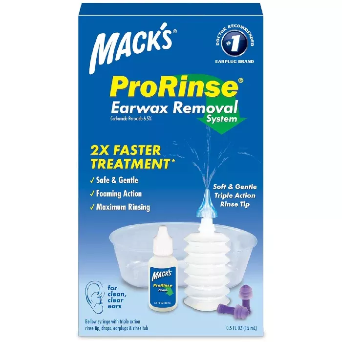 Macks ProRinse Ear Wax Removal System