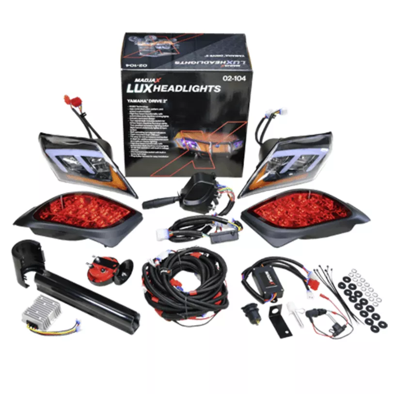 MadJax LUX Headlight Kit for Yamaha Drive2 (Years 2017 – Up)