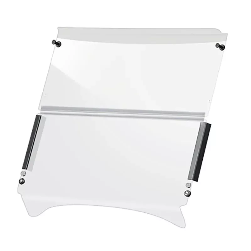 Magnetic-Catch Windshield Options for DoubleTake Phoenix, & Titan Body Kits