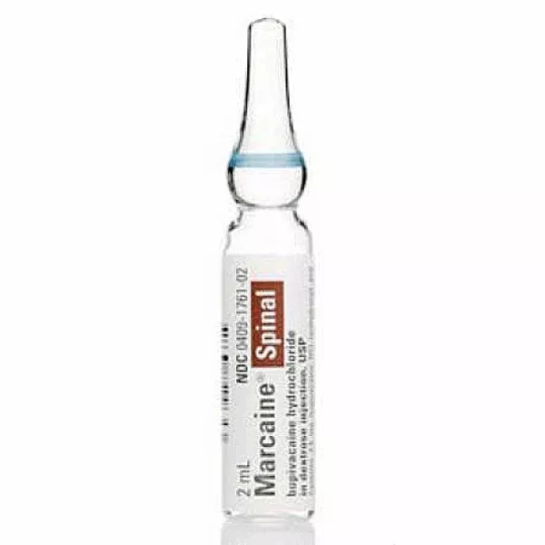 Marcaine Spinal (bupivacaine hydrochloride 0.75% in dextrose injection) 2 mL x 10 Single-Dose Ampules