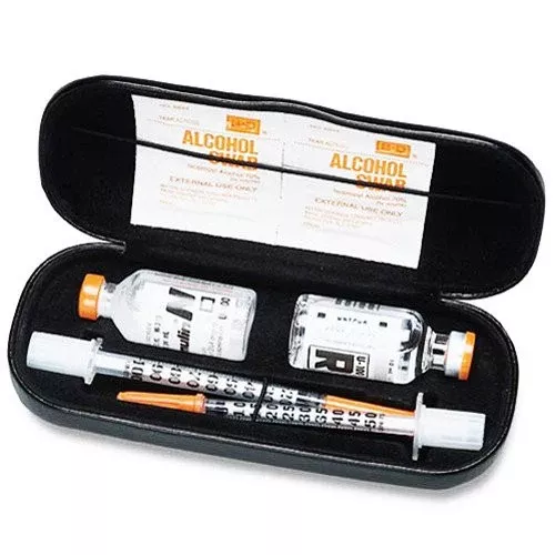 Medicool DI Eyeglass Style Insulin Protector, Black