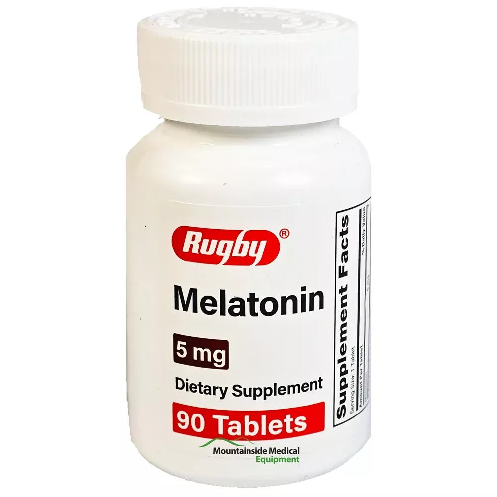 Melatonin 5 mg Sleep Aid Supplement 90 Tablets