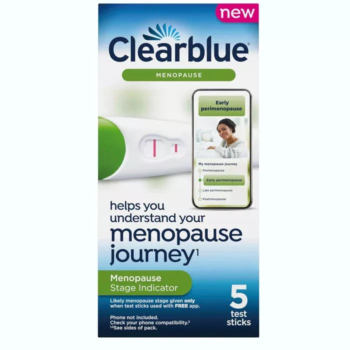 Menopause Stage Indicator Test Kit by Clearblue (5-Pack)