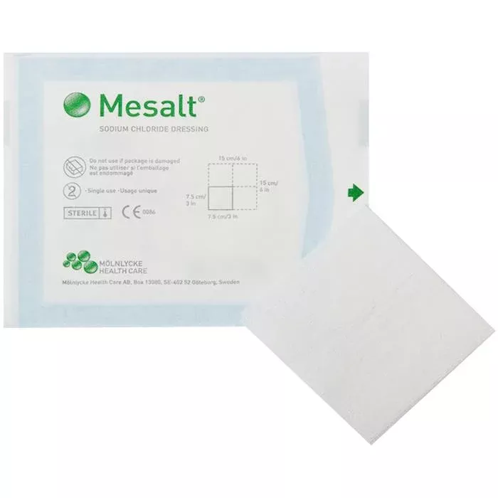 Mesalt Sodium Chloride Impregnated Absorbent Dressings
