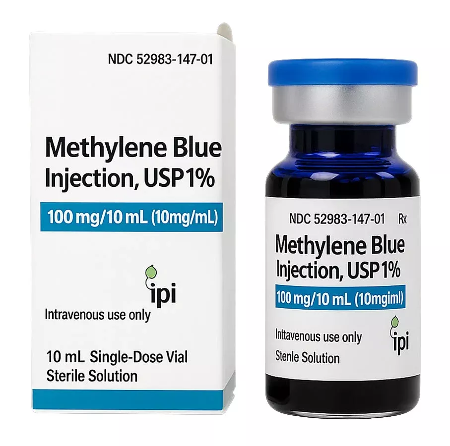 Methylene Blue Injection 1% Single-Dose Vial 10 mL (Rx)