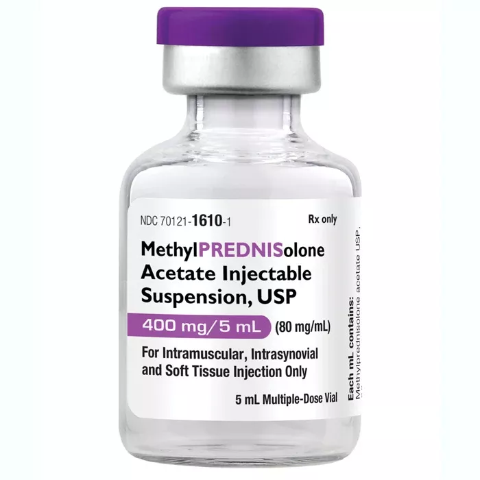 Methylprednisolone Injection 80 mg Multiple-Dose Vial 5 mL (RX)