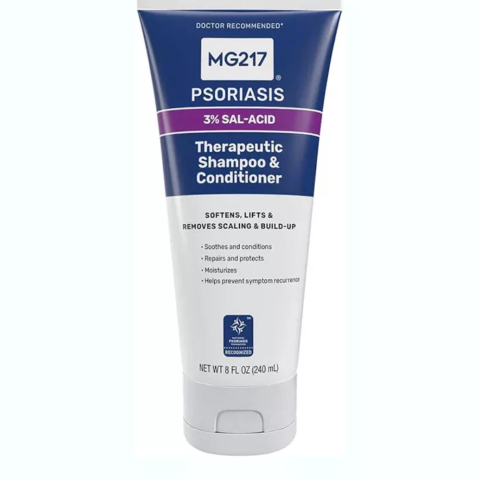 MG217 Psoriasis Medicated Shampoo and Conditioner with 3% Sal-Acid