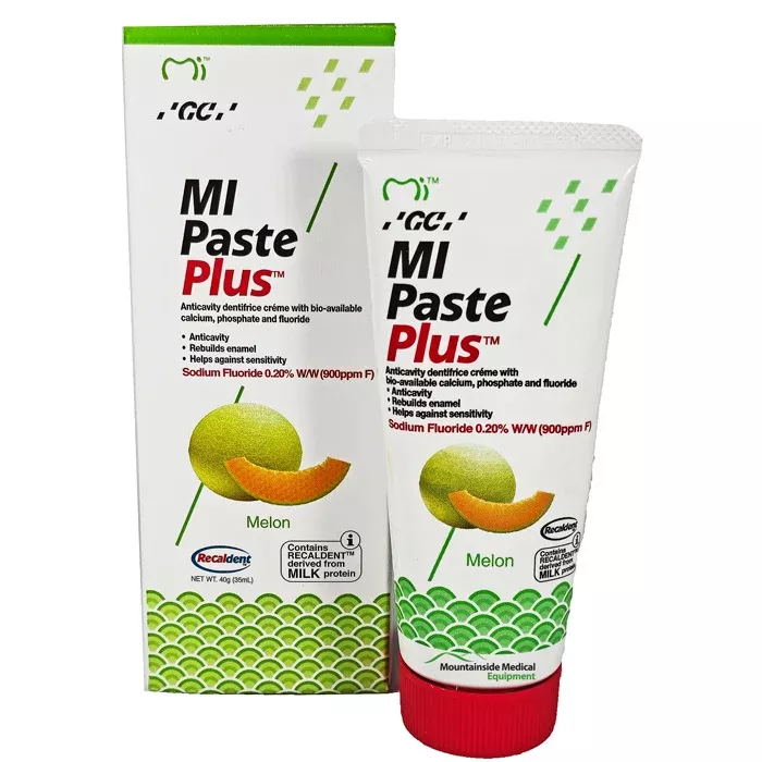 MI Paste PLUS with Melon Flavor for Enamel Strength & Cavity Care