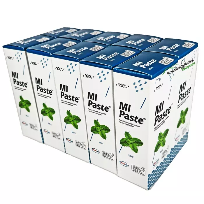 MI Paste with Fresh Mint Flavor by GC America (10-Pack)