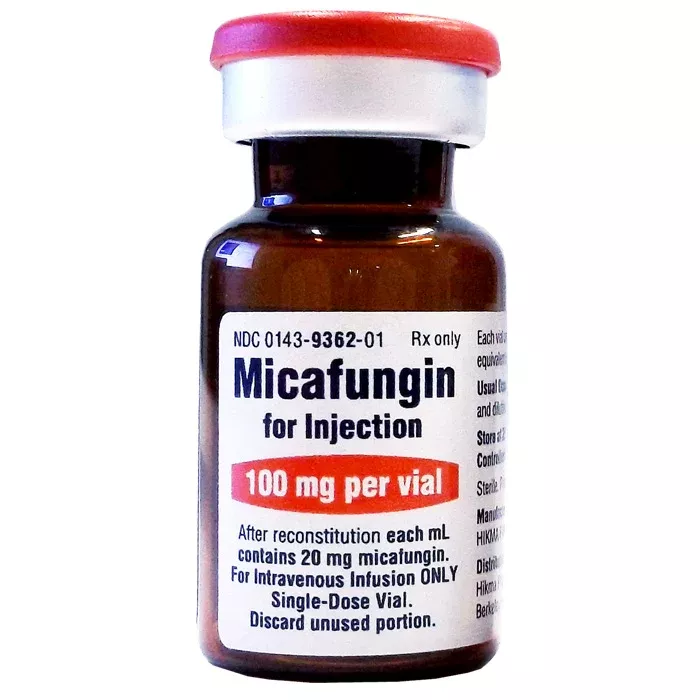 Micafungin Sodium for Injection 100 mg Powder Vial (RX)