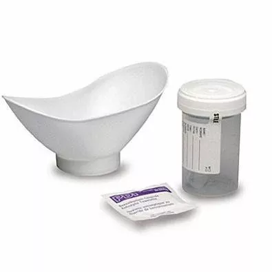 Mid-Stream Catch Kits, Funnel, Specimen Container, Label, Wipe, 36/Case