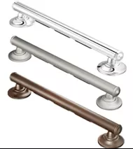 Moen Elegance Grab Bar24Chrome w/Grip Pads