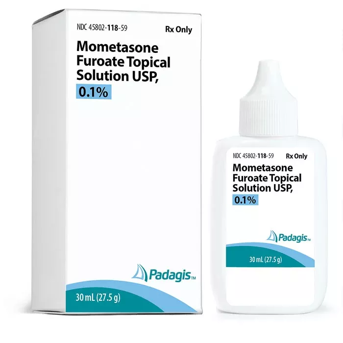 Mometasone Furoate Topical Solution 0.1% (Rx)