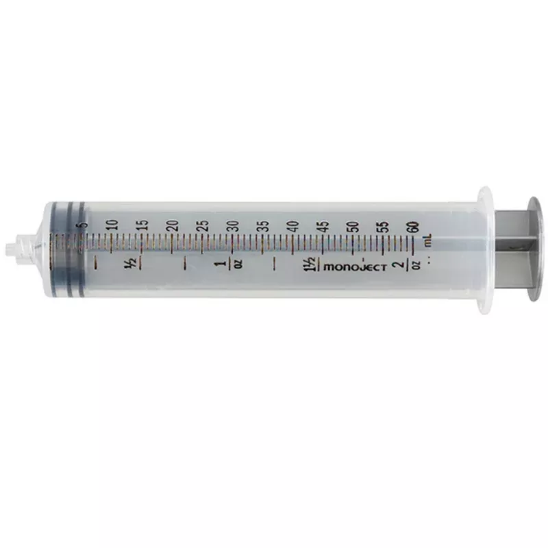 Monoject 60 mL Luer Lock Syringes 30 Per Box