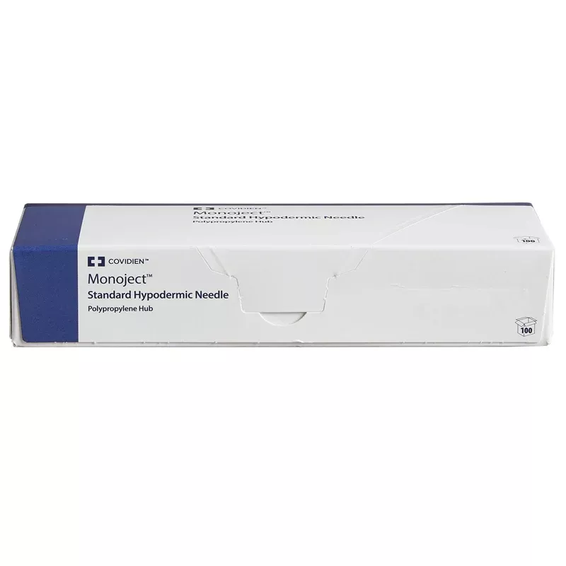 Monoject Hypodermic Needles without Safety 18 Gauge 1 1/2" Inch, 100/Box