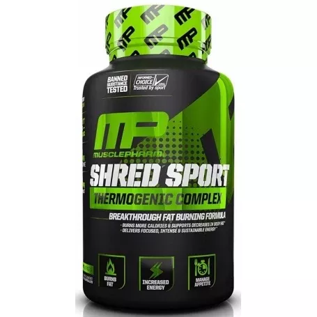 MUSCLEPHARM SHRED SPORT 60 CAPSULES