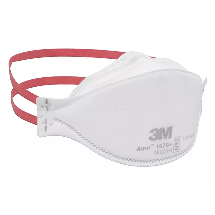 N95 Respirator Particulate Masks 1870+ Flat-Fold Style, 20/Box