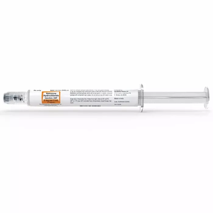 Naloxone Hydrochloride for Injection Pre-Filled Syringes 2 mL x 10 Syringes