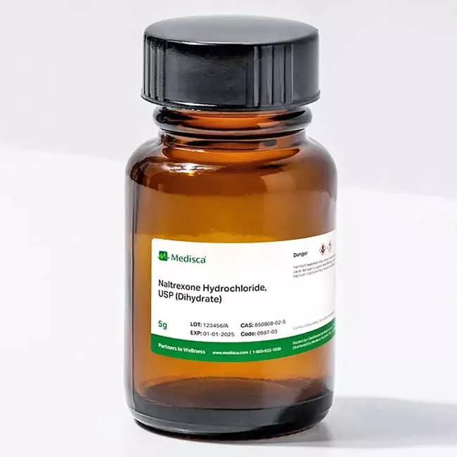 Naltrexone Hydrochloride USP (Dihydrate) For Compounding (API)