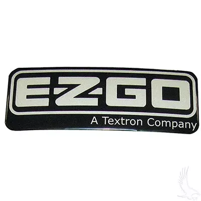 Nameplate Black/Gold for EZGO RXV/TXT 2008 – Current