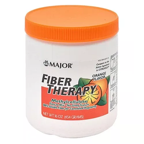 Natural Fiber Therapy Powder, Orange 16 oz