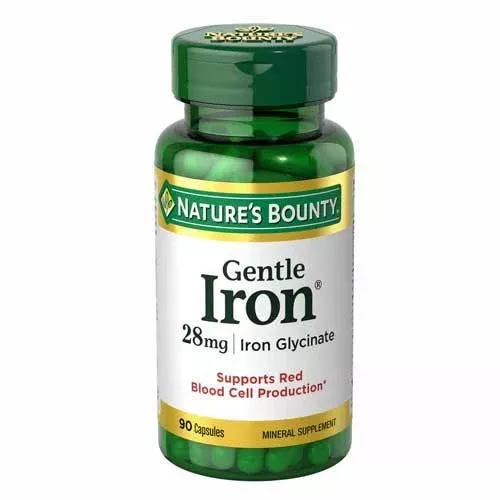 Nature’s Bounty Iron Supplement for Red Blood Cell Support