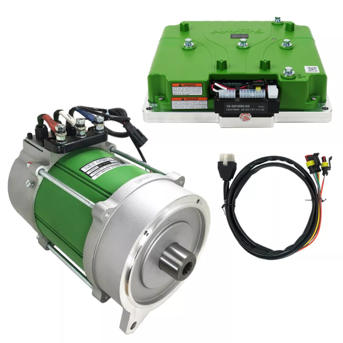 Navitas TAC3 AC Conversion Kit for Club Car | 7.5kW Motor & 850A Controller | Replaces Curtis 1510/1515