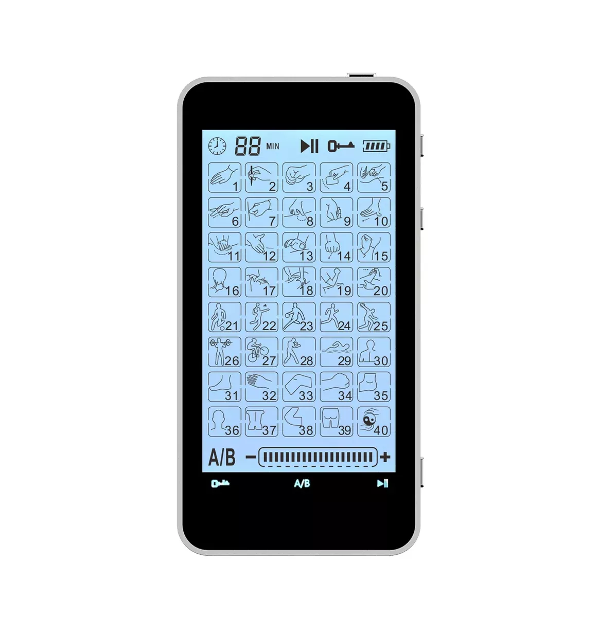 New Version 40 Modes T40AB1 TENS unit & Muscle Stimulator - 2 Year Warranty