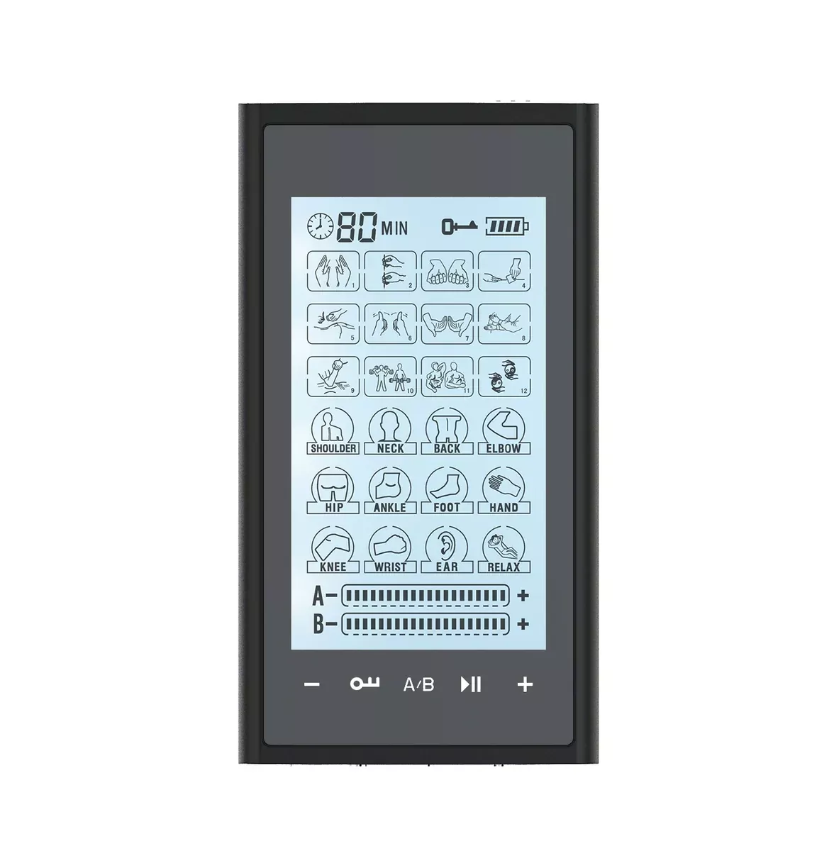 New Version Touch Screen T24AB2 TENS Unit & Muscle Stimulator - 2 Year Warranty