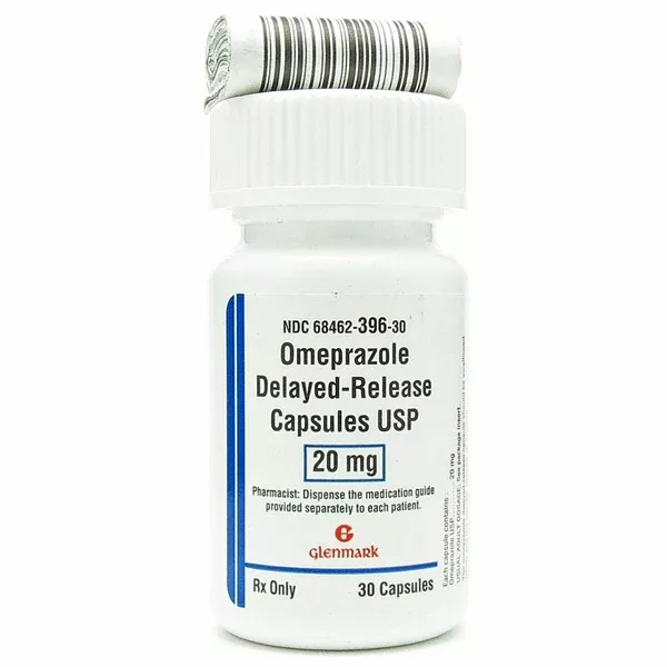 Omeprazole 20mg Delayed Release Capsules USP 30 Count (RX)